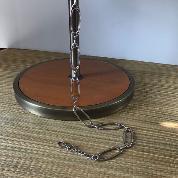 SOLD Chain Belt solid silver metal, no rust Retro VTG - Picture 6 of 6